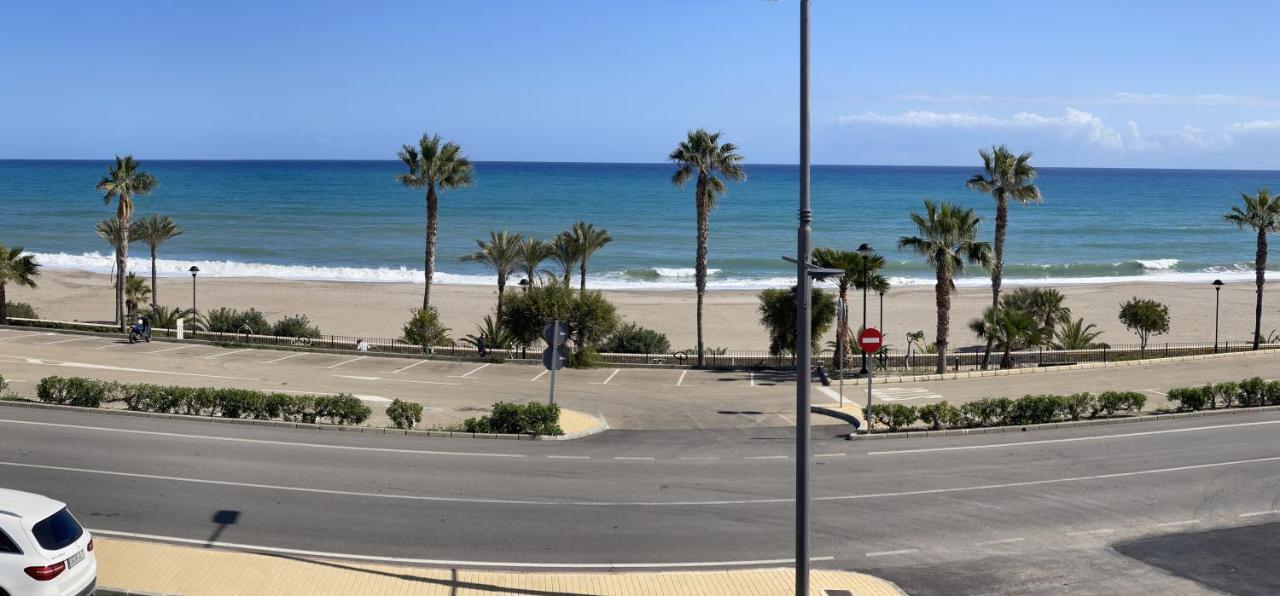Precioso Apartamento Frente A La Playa Con Piscina Мохакар Экстерьер фото